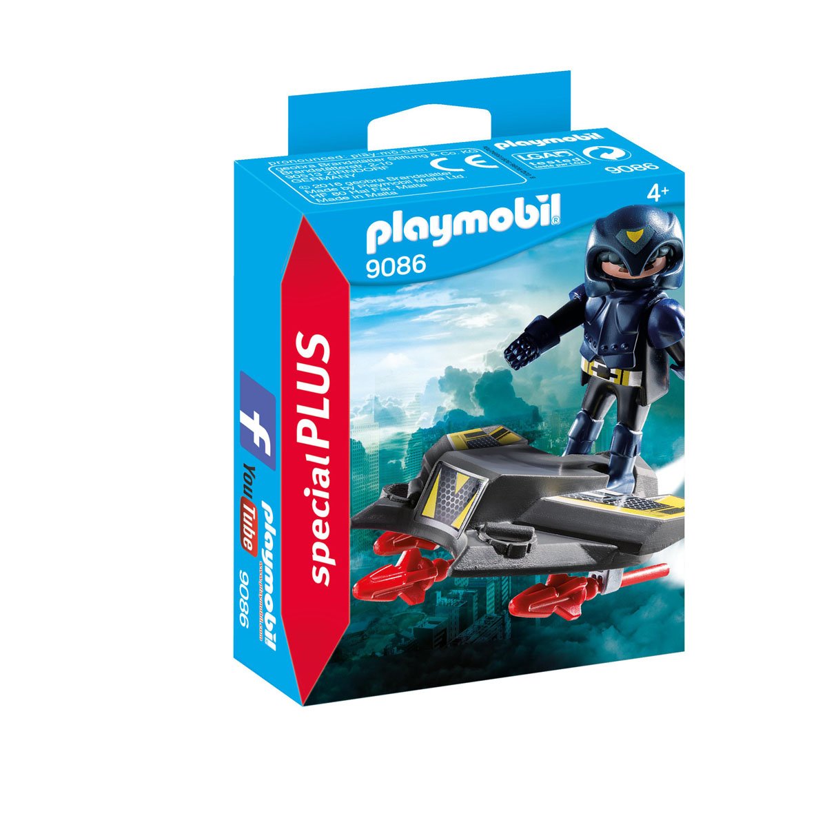 Esp&iacute;a con Jet Playmobil