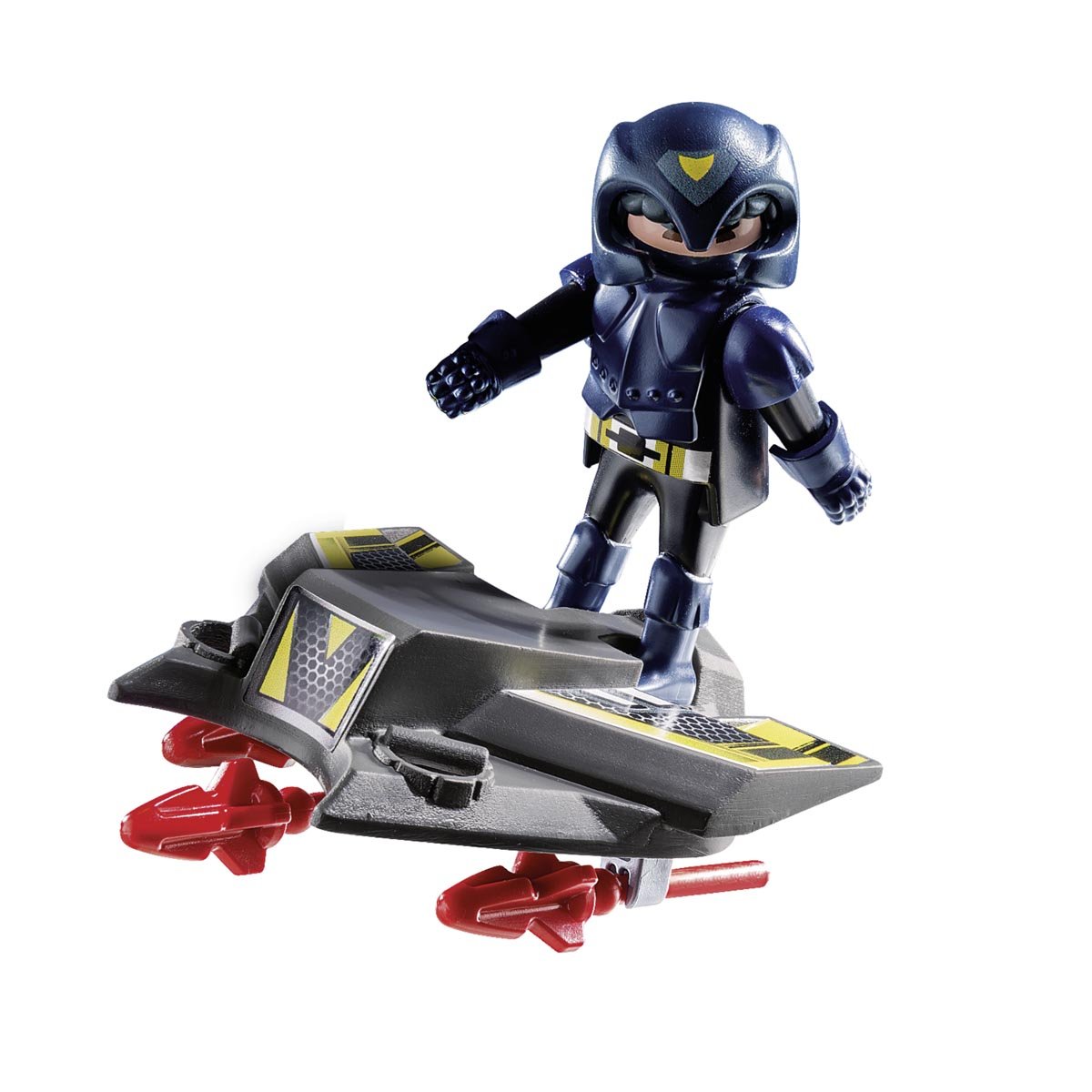 Esp&iacute;a con Jet Playmobil