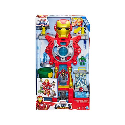 Marvel Cuartel General de Iron Man Playskool  Hasbro