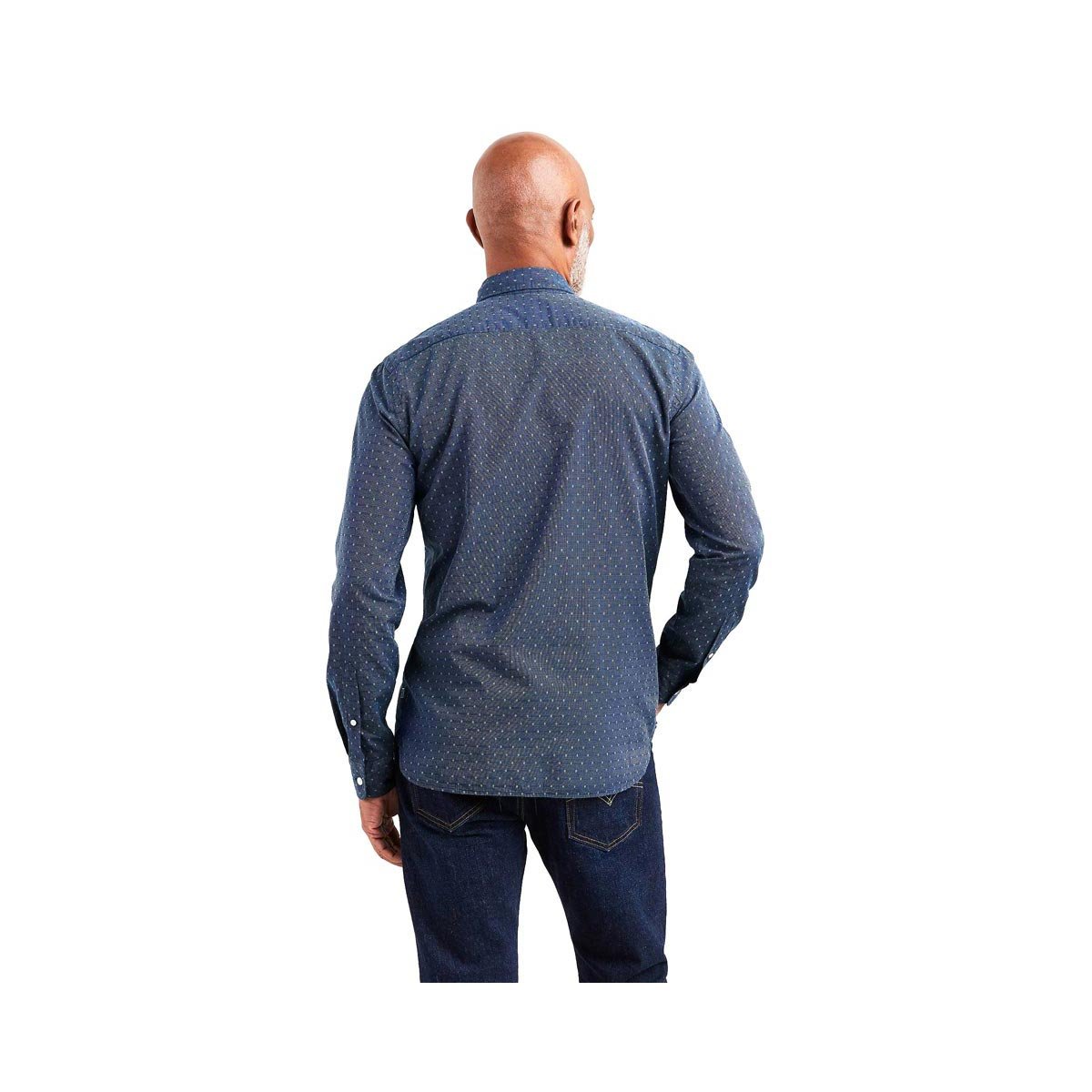 Camisa Long Sleeve Pacific No Pocket Shirt Color Gris Levi&acute;s