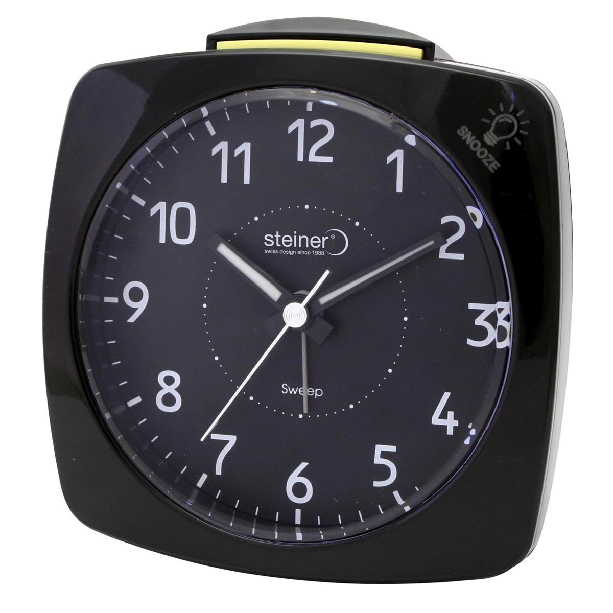 Reloj Despertador Color Negro Steiner Wake Up