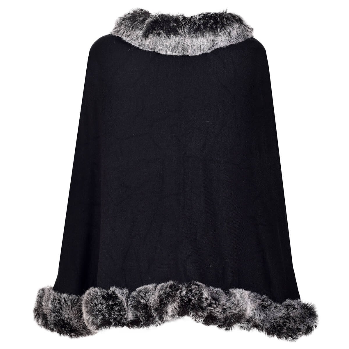 Capa Larga Cuello con Pelo en Combinacion Philosophy Jr Nights