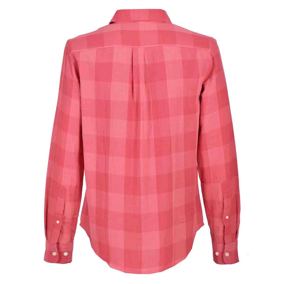 Camisa Manga Larga Color Naranja Jeanious