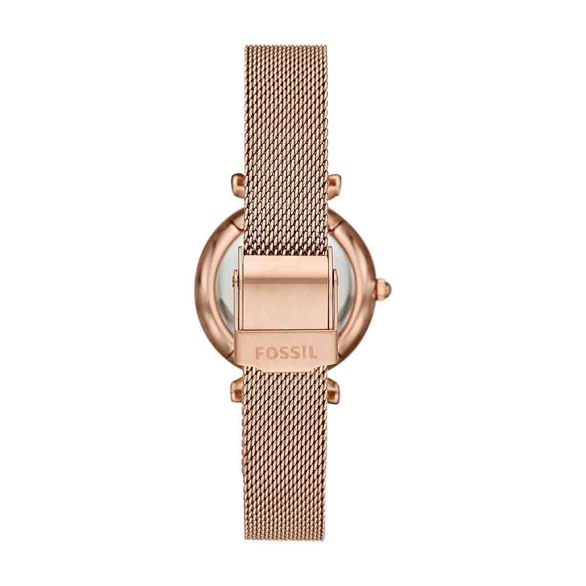 Reloj para Dama Color Oro Rosado Fossil