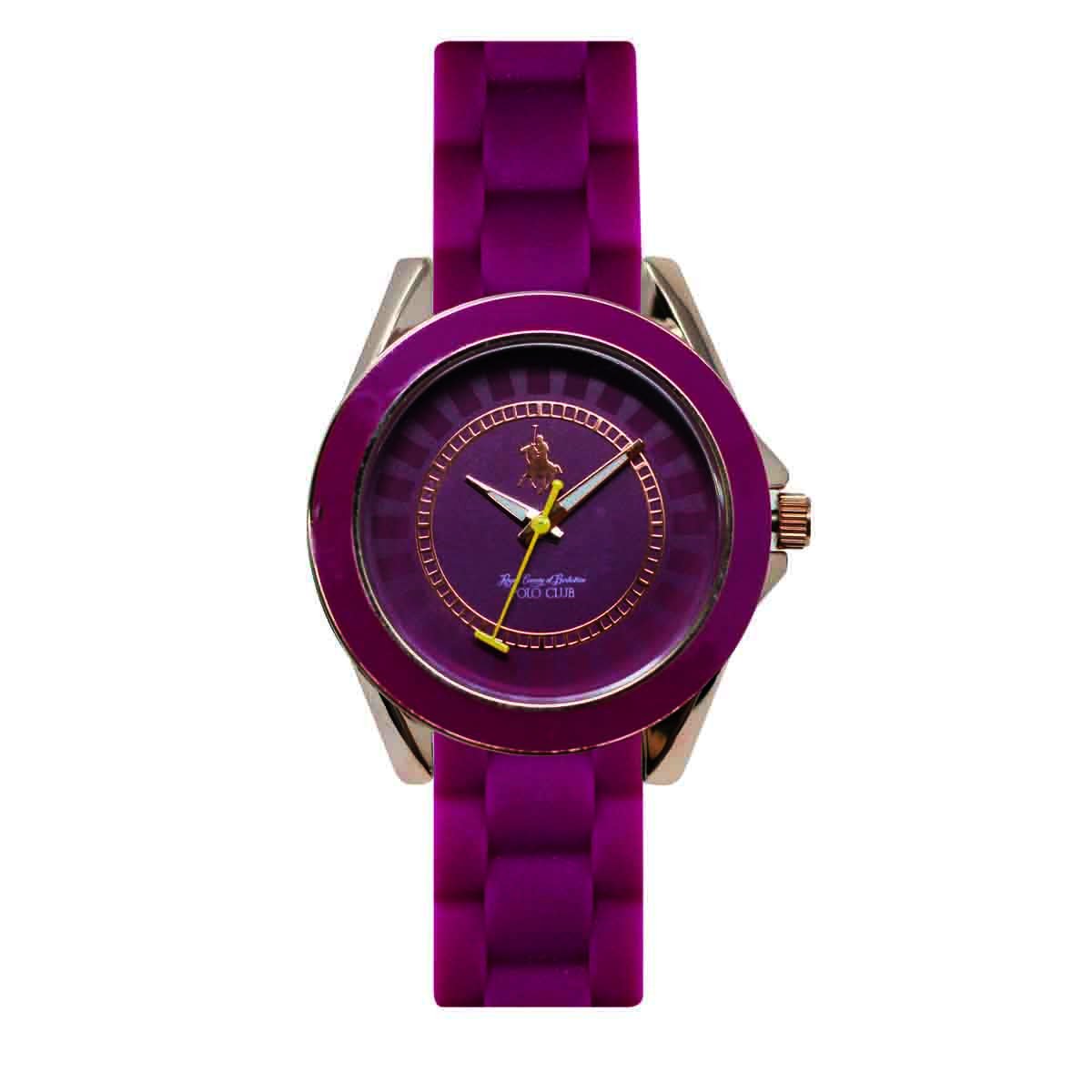 Reloj para Dama Color Violeta Polo Club