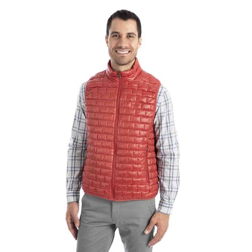 Chaleco Nylon Box Quilted Vest Color Rojo Dockers