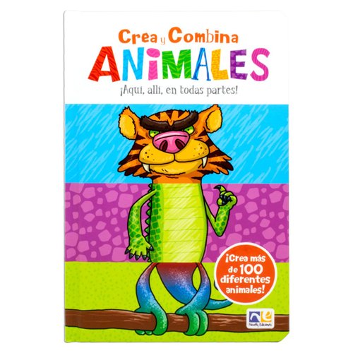Combina Y Crea Animales Novelty Ediciones