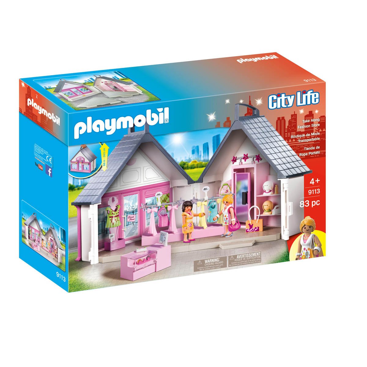 Tienda de Ropa Portatil Playmobil