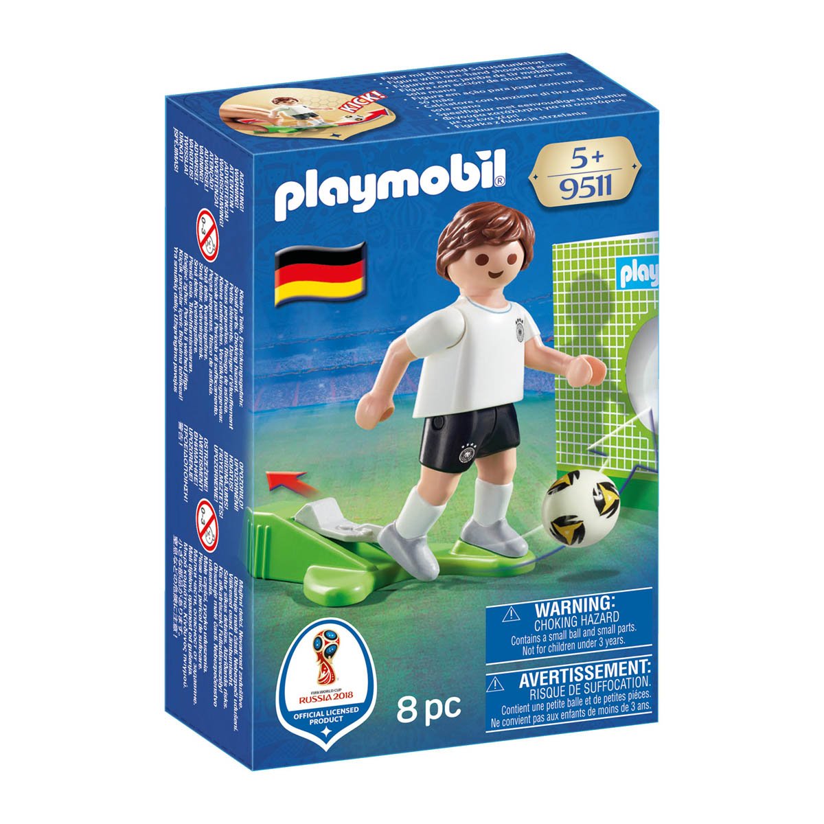 Jugador de Futbol  Alemania Playmobil