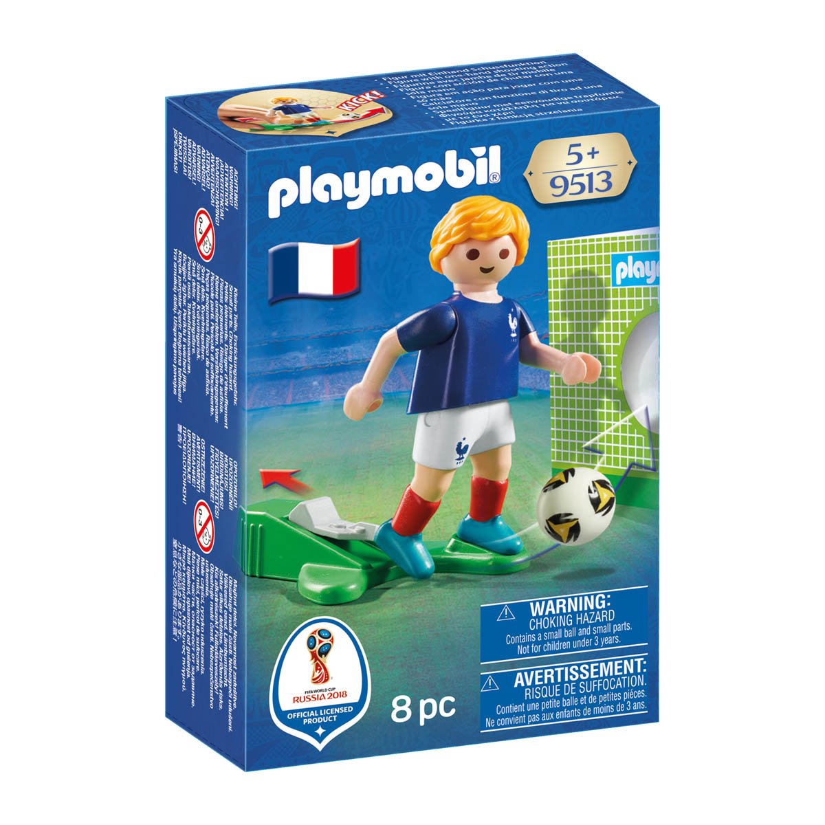 Jugador de Futbol  Francia Playmobil