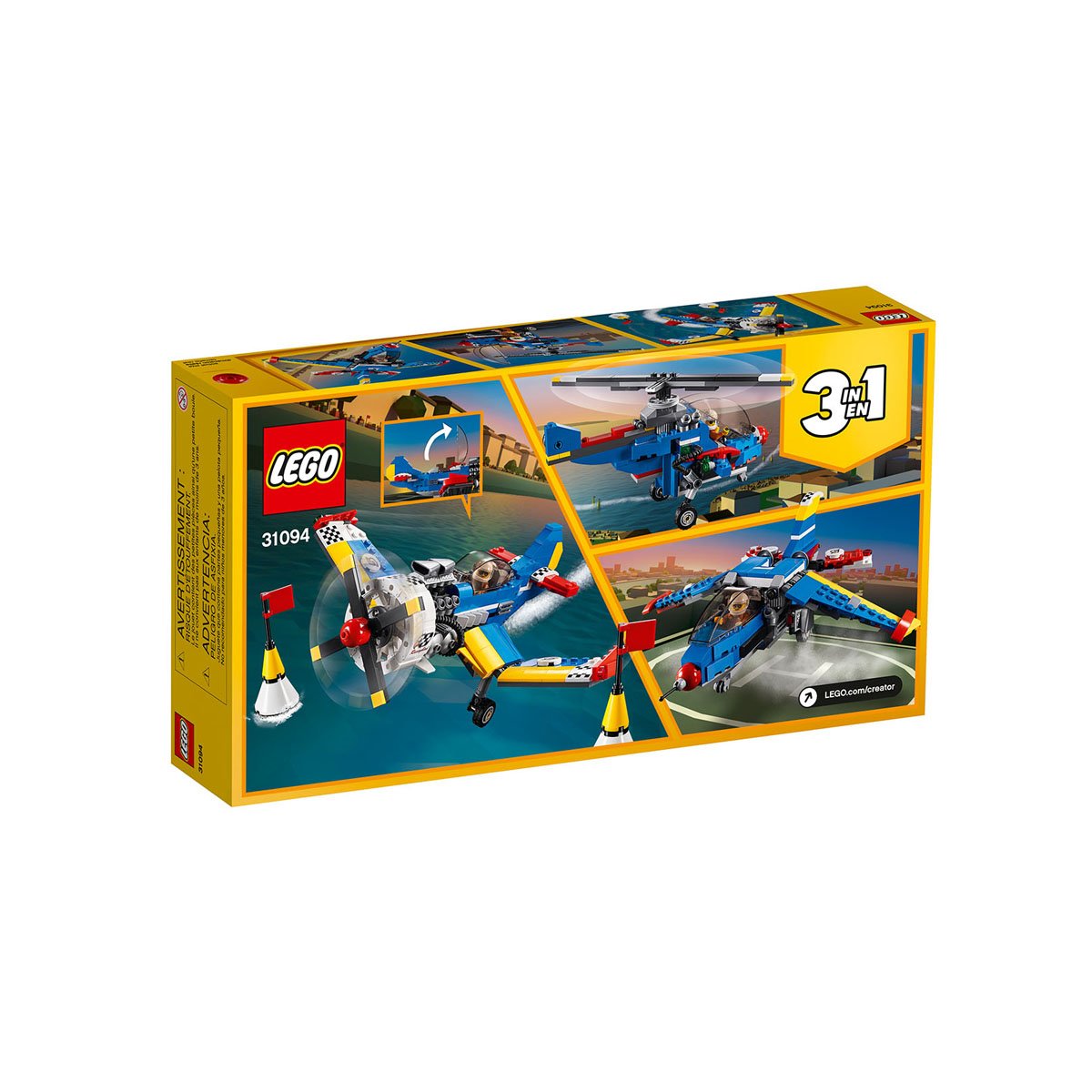 Avión de Carreras Lego