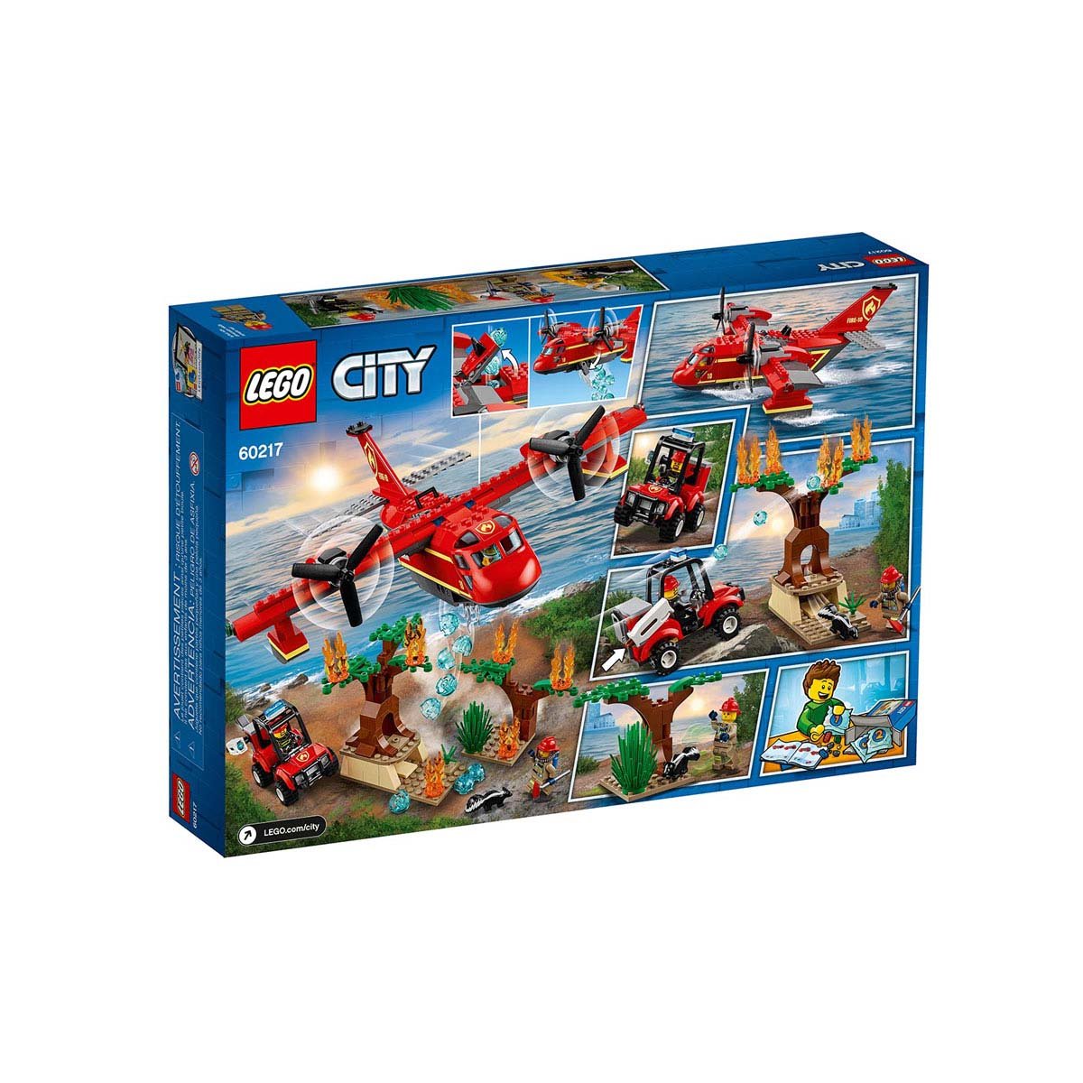 Avión de Bomberos Lego