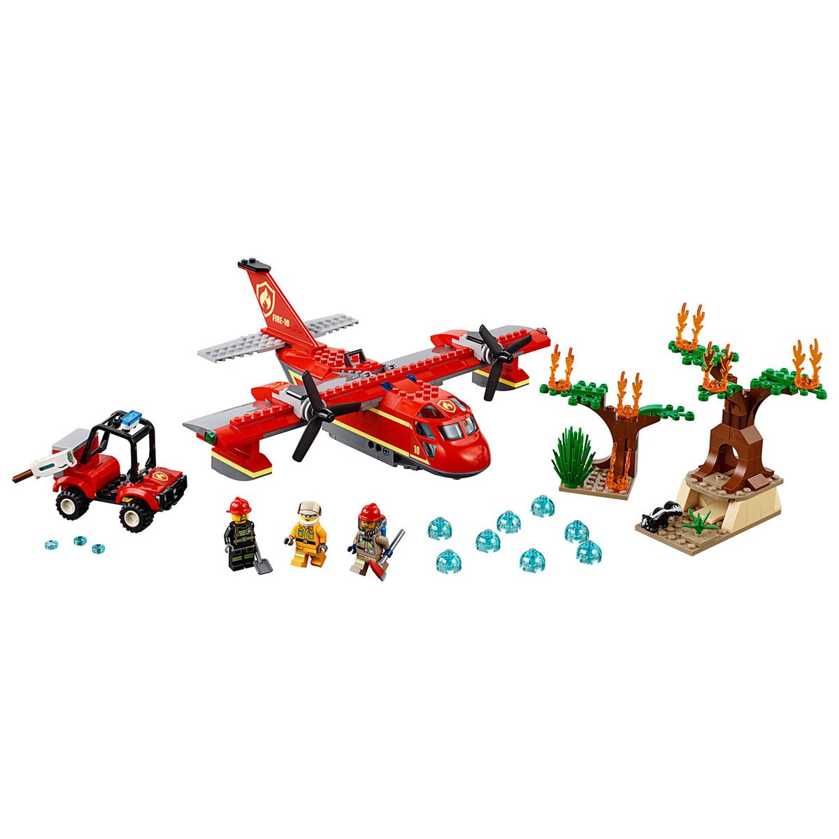 Avión de Bomberos Lego