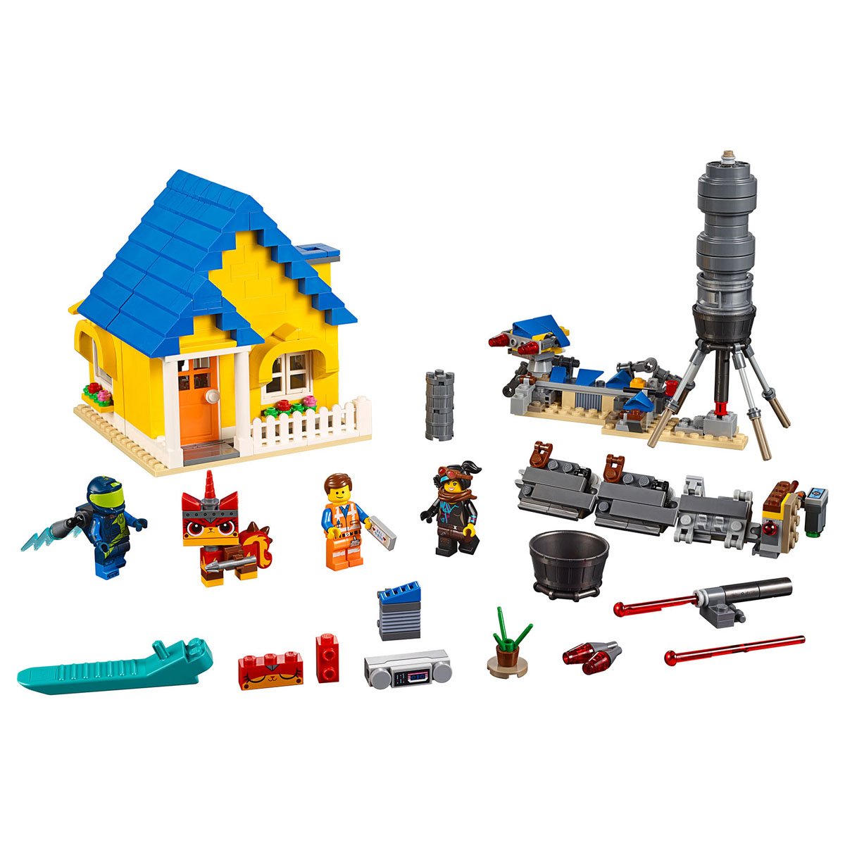 Casa de los Sue&ntilde;os Cohete de Rescate de Emmet Lego