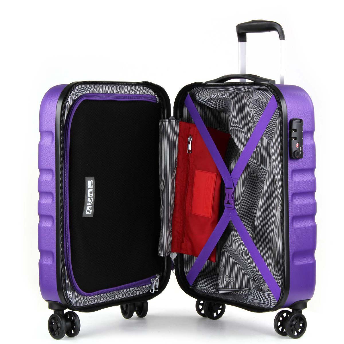 Maleta Vertical 20&quot; Morada Cloe