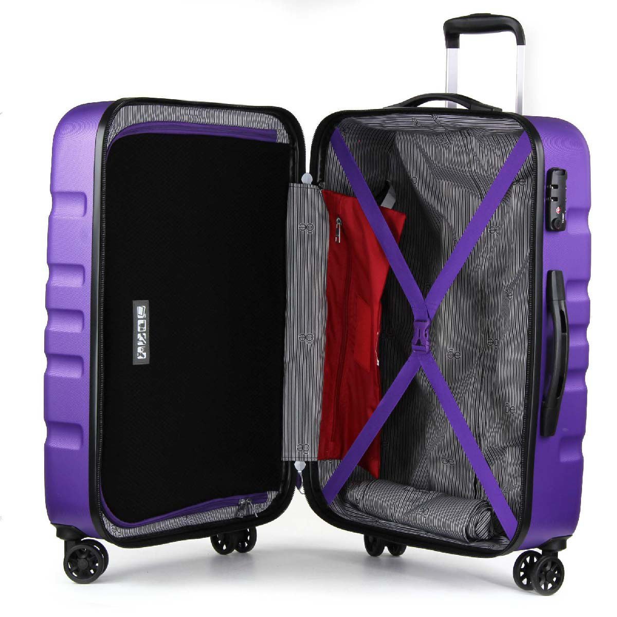 Maleta Vertical 28" Morada Cloe