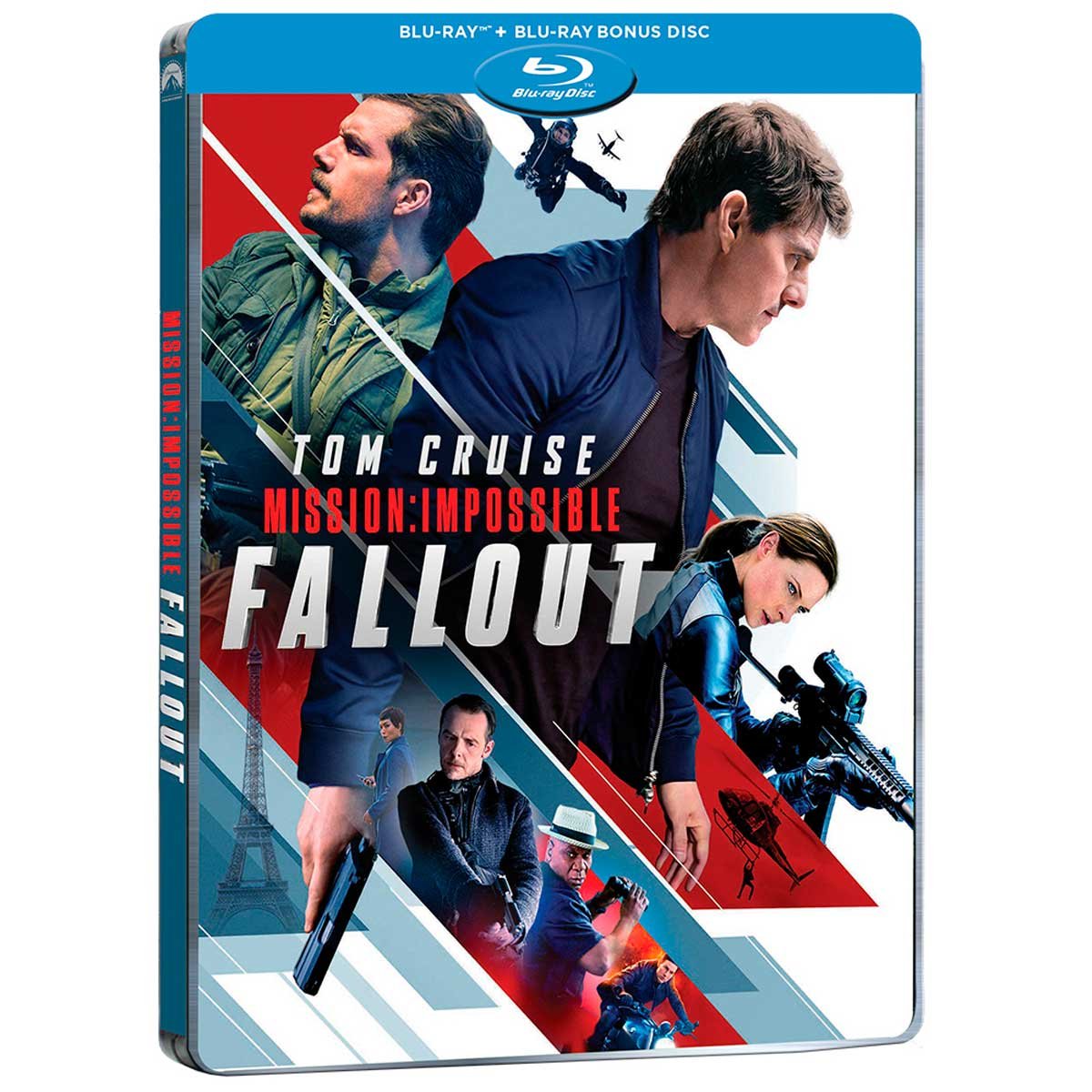 Blu Ray + Bonus Disc Steelbook Misión Imposible Repercusión