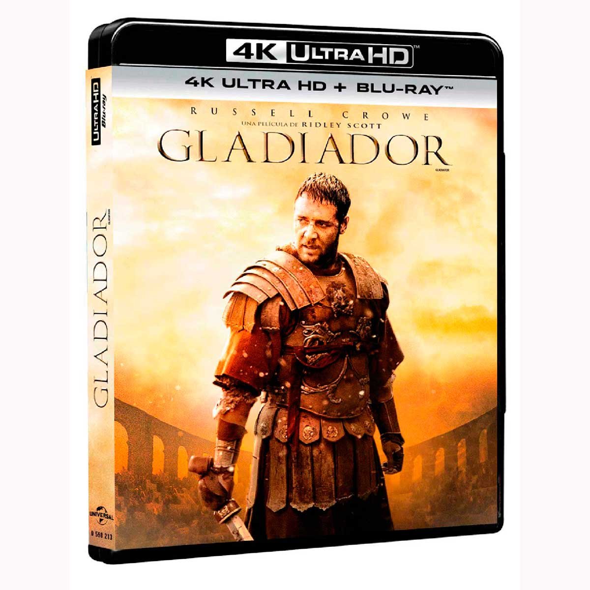 4K Ultra Hd + Blu Ray Gladiador (2000)
