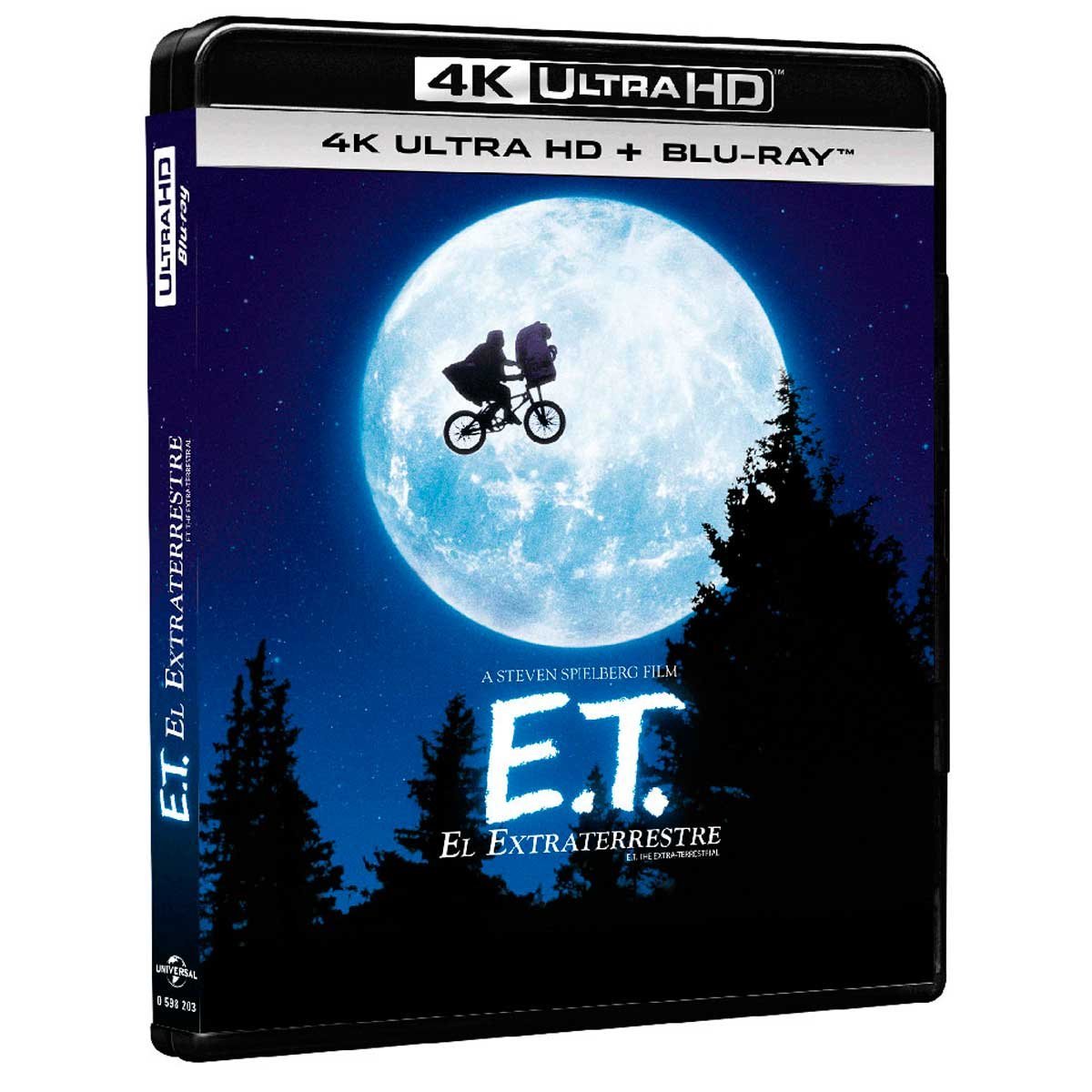 4K Ultra Hd + Blu Ray E.t. el Extraterrestre