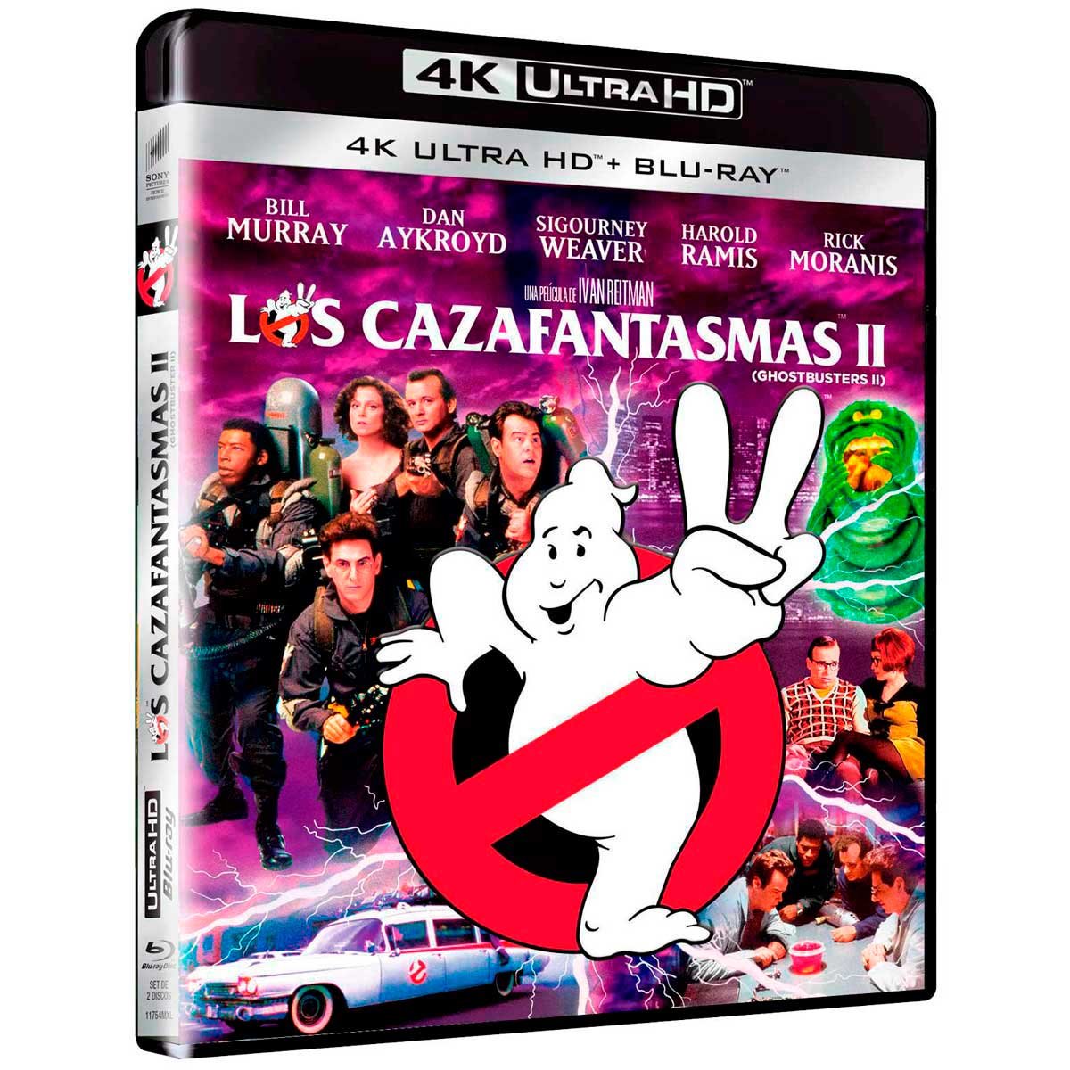 Blu Ray 4K los Cazafantasmas II