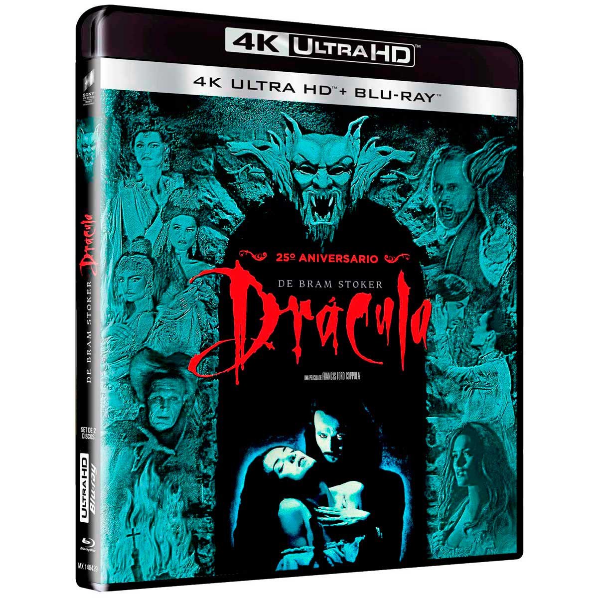 4K Ultra Hd + Blu Ray Dracula de Bram Stoker