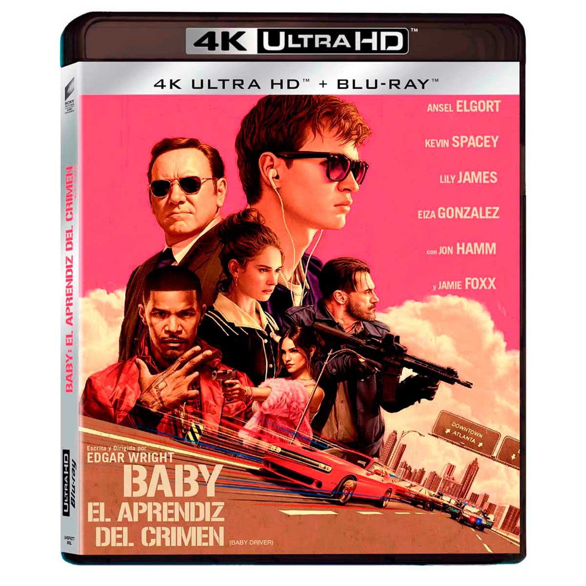 4K Ultra Hd + Blu Ray Baby el Aprendiz Del Crimen (2017)