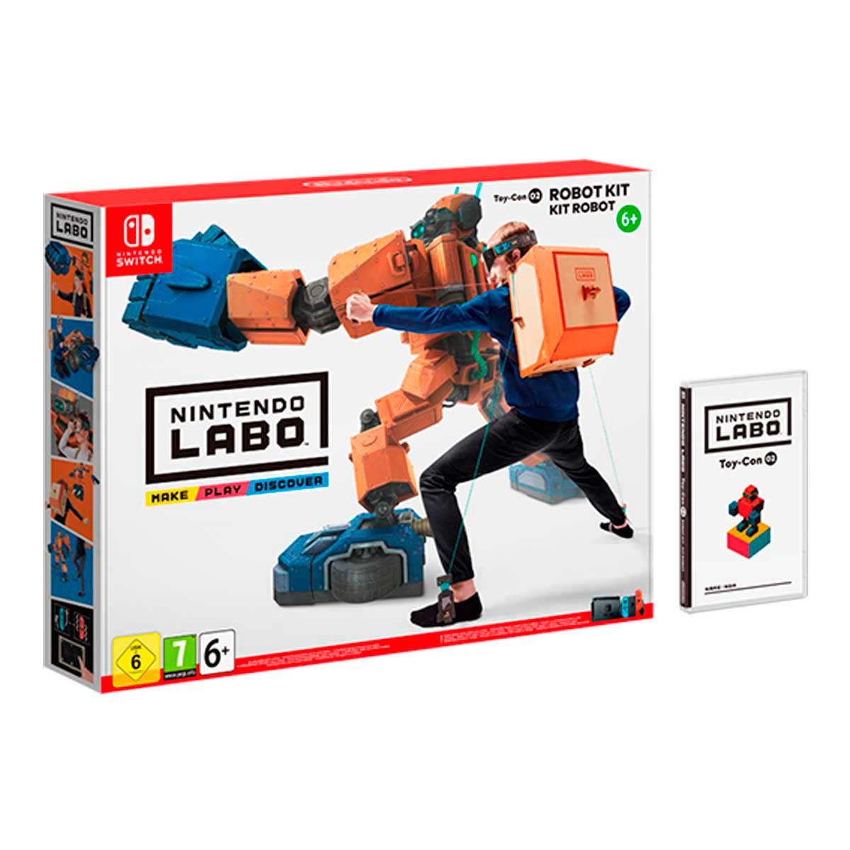 Nintendo Switch Labo Toy con 02 Robot Kit