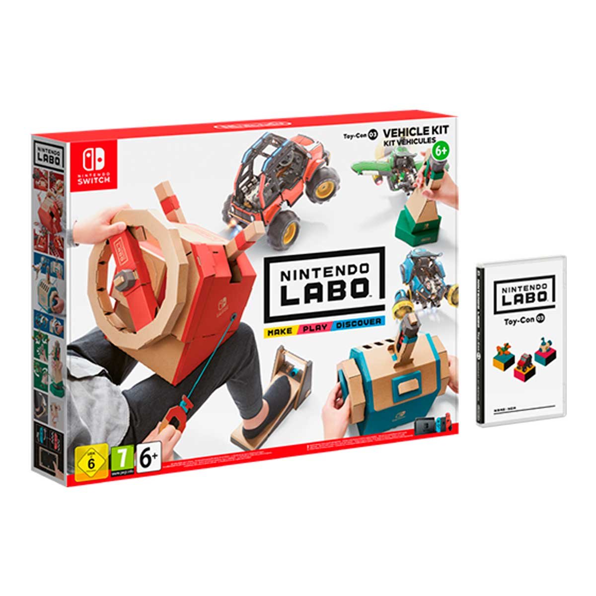 Nintendo Switch Labo Toy con 03 Vehicle Kit