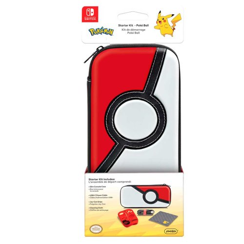 Nintendo Switch Estuche Starter Kit Poké Ball Edition