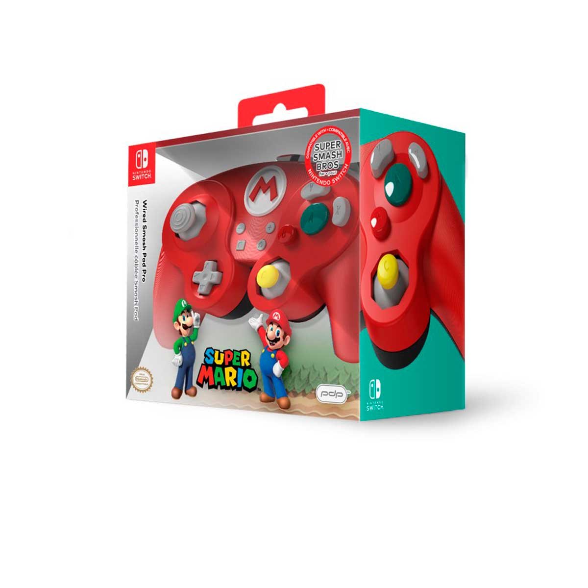 Nintendo Switch Control Pad Pro Super Mario Wired Smash