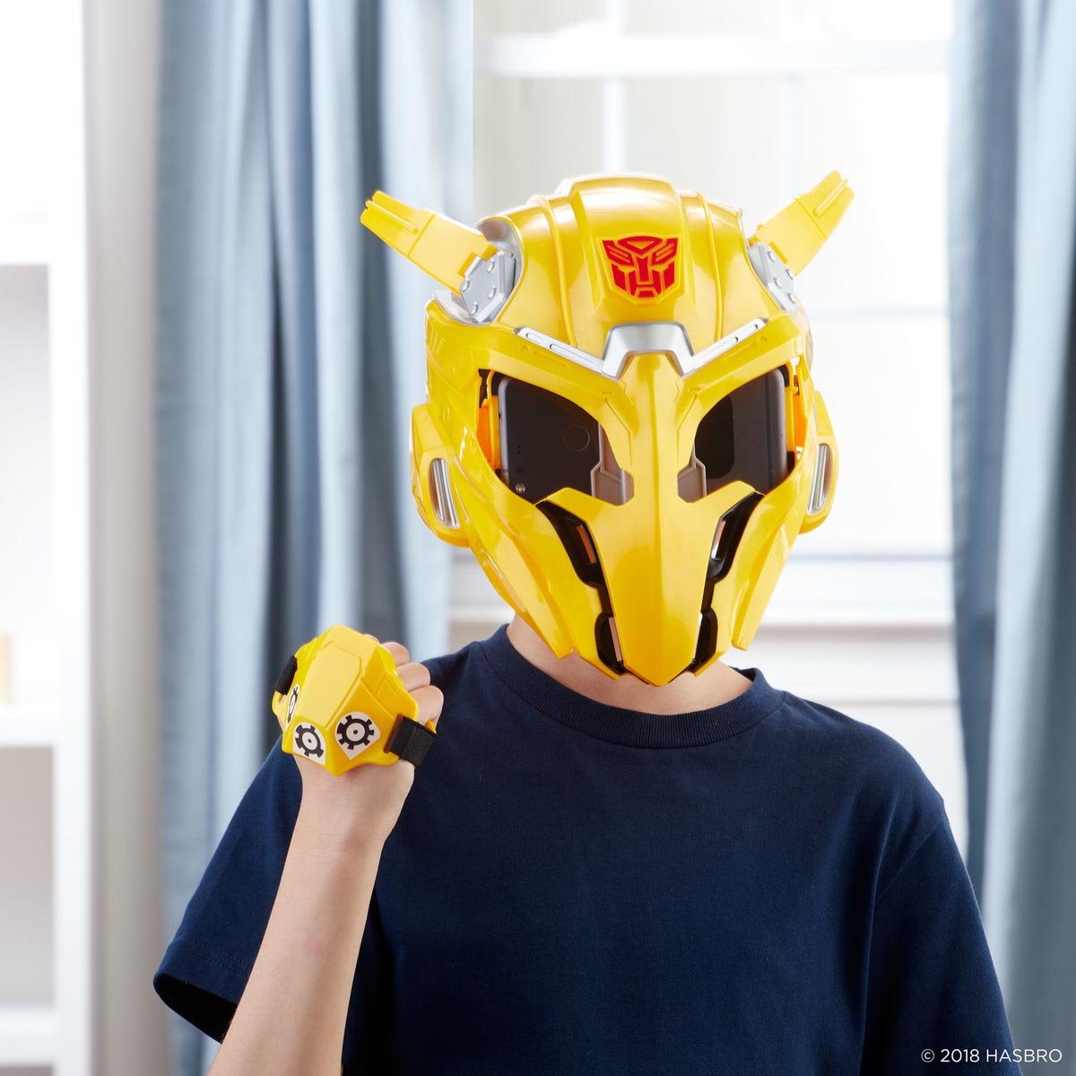 Máscara Experiencia Ra Bee Vision Bumblebee Transformers Hasbro