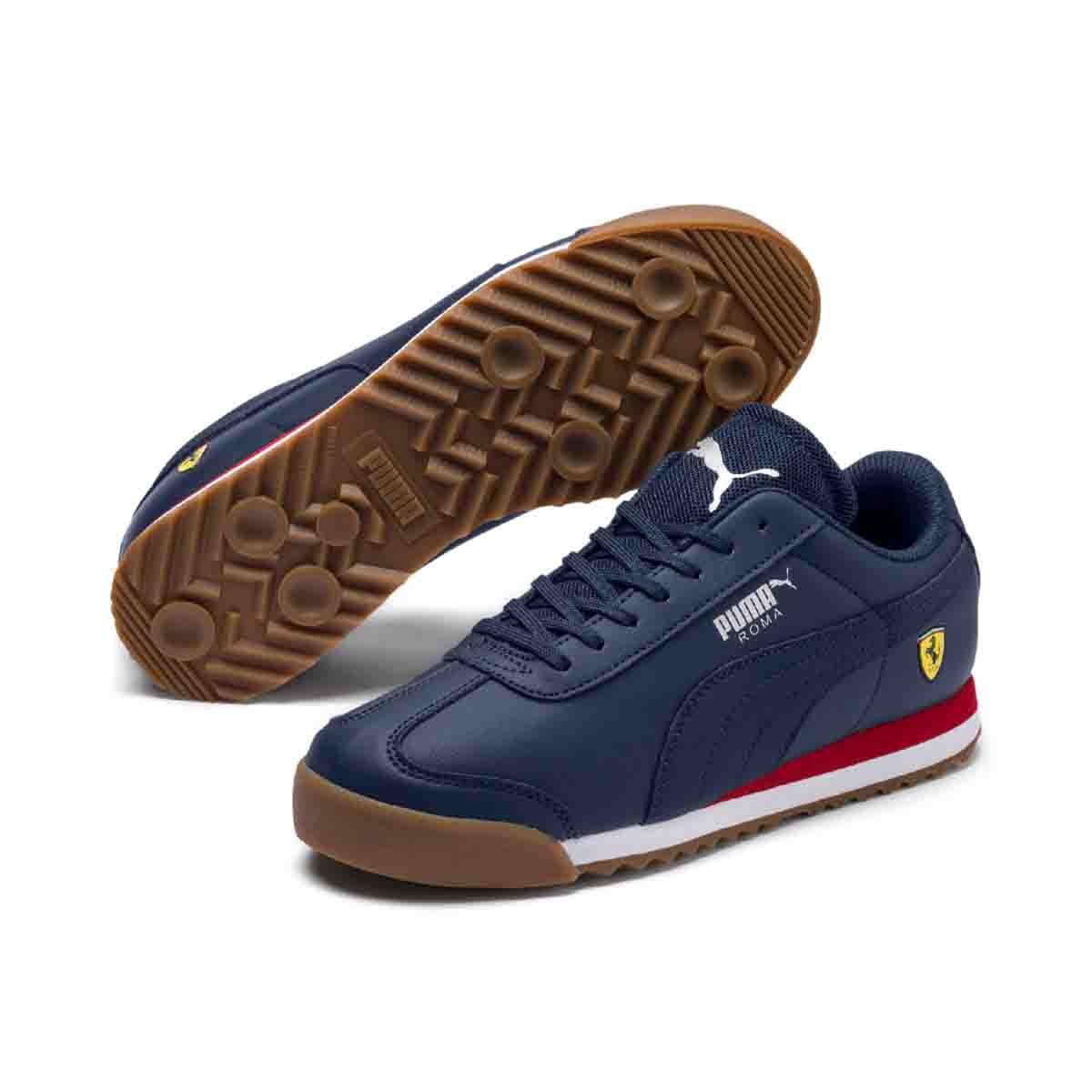 puma ferrari azul marino