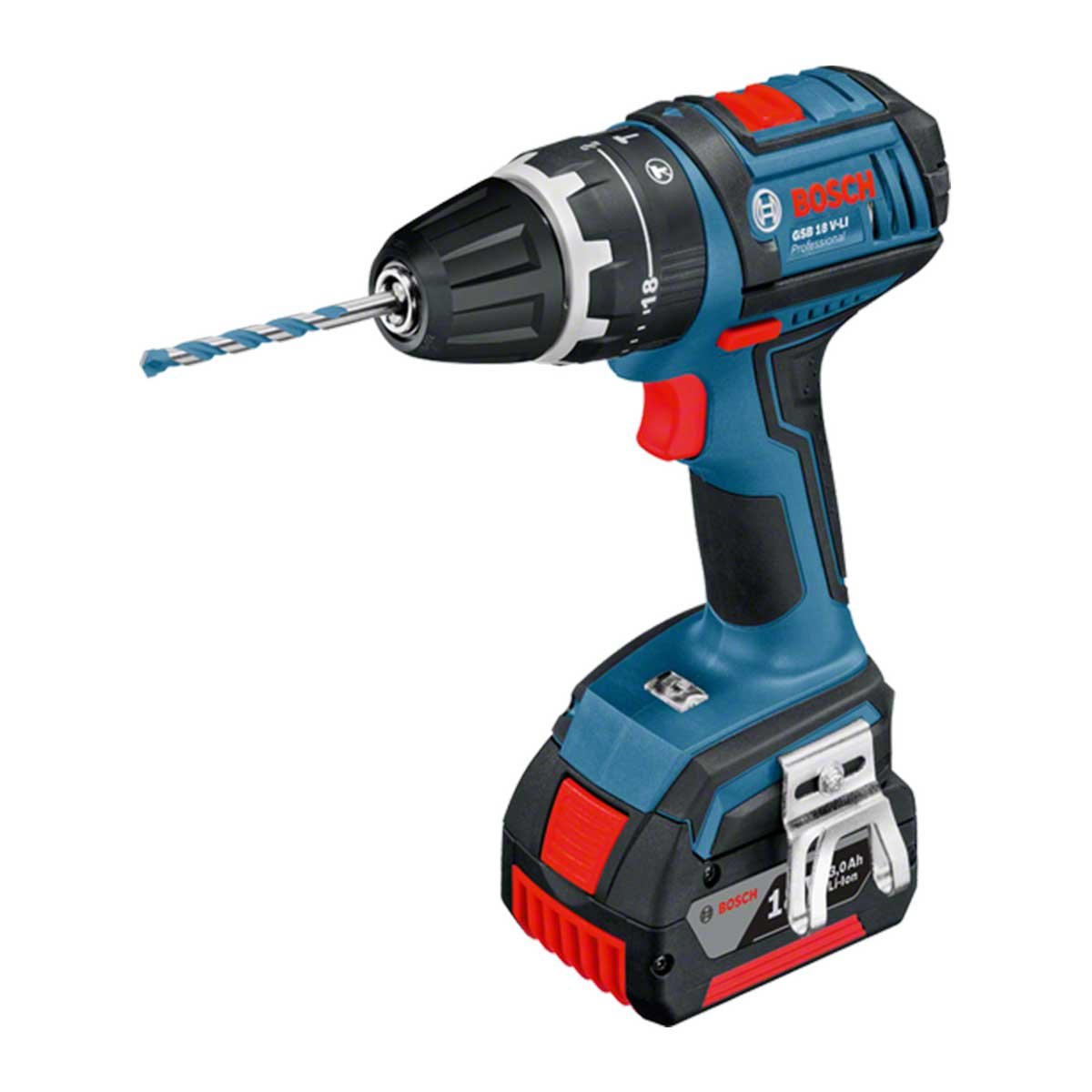 Rotomartillo/ Atornillador 1/2 18 Volts Litio Bosch