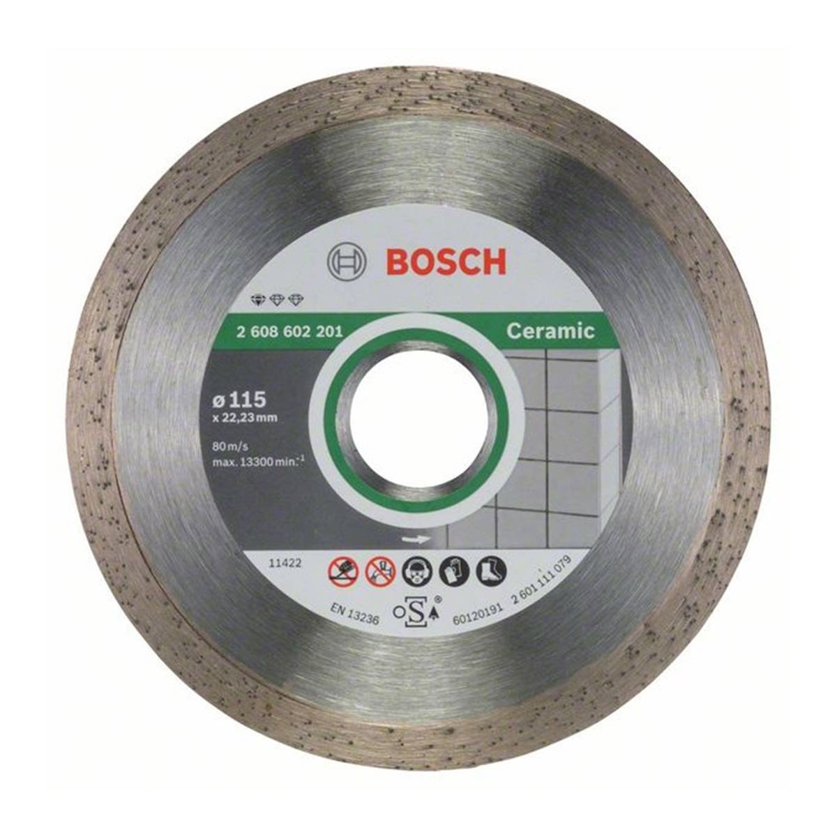 Disco Diamante 4 1/2" Azulejo Profesional Bosch