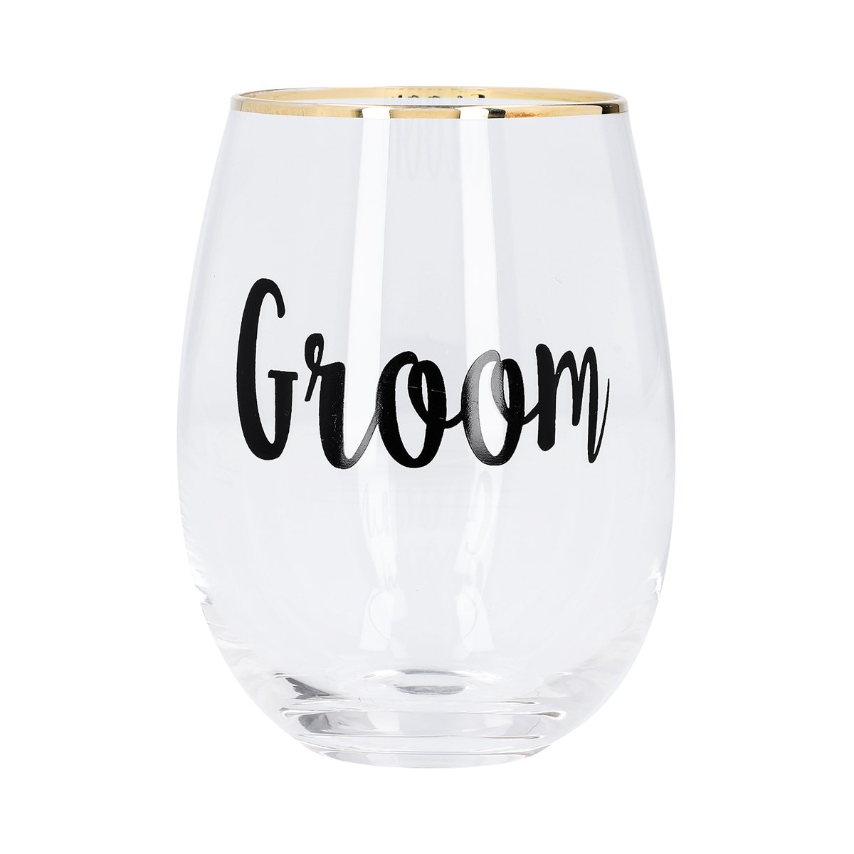 Set 2 Vasos para Vino Bride Y Groom Sears M&eacute;xico