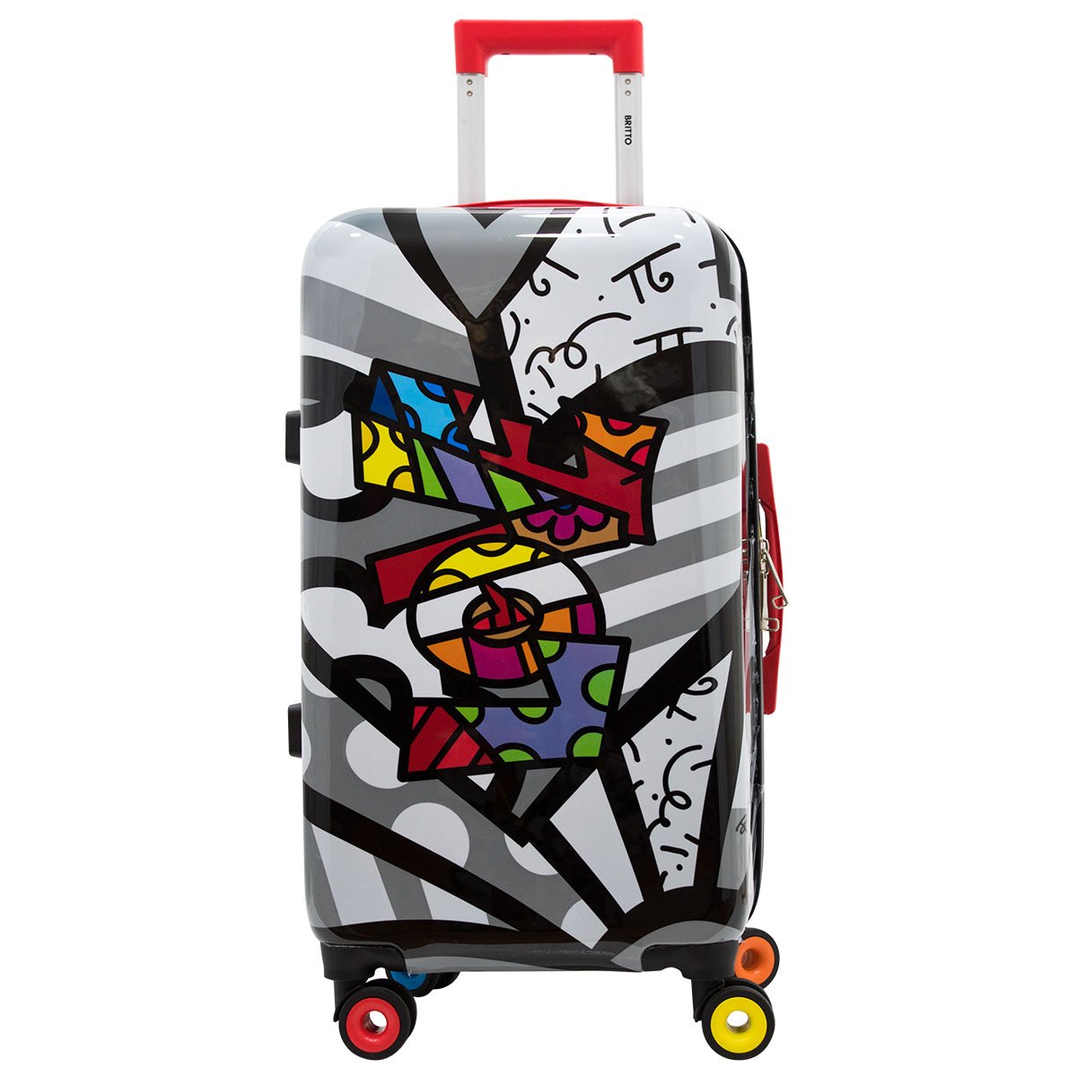 Maleta Rigida 24" Love Romero Britto