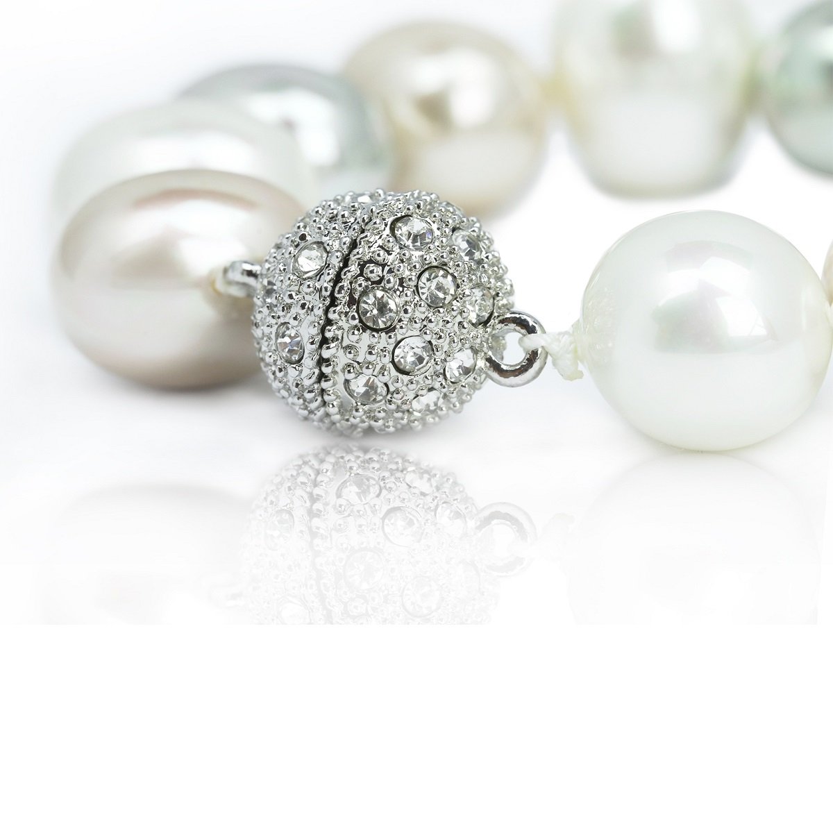 Brazalete con Perlas Ovaladas Sidney