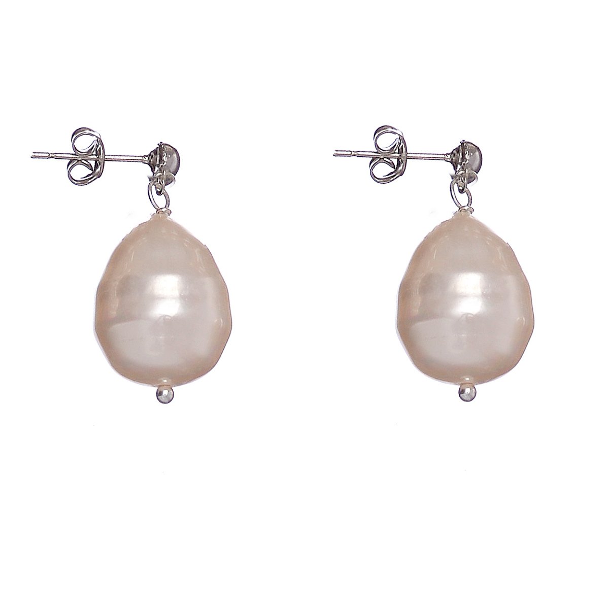 Aretes Perlas Rice Pearls Sidney