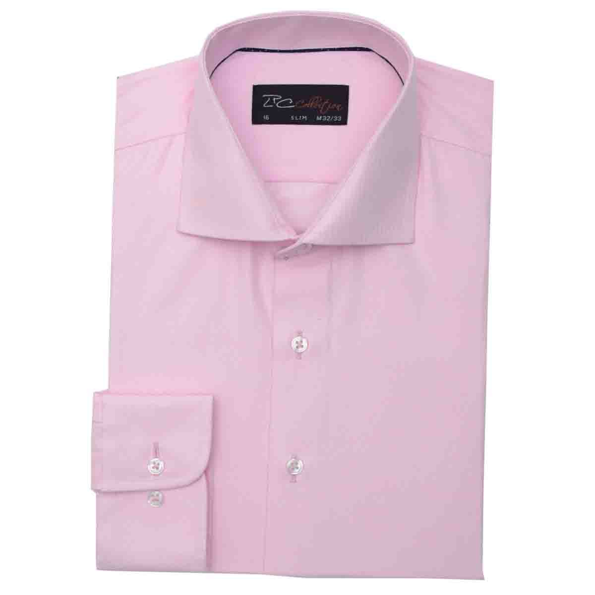 camisa color rosa