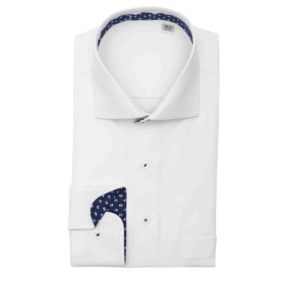 Camisa Color Blanco Bruno Magnani