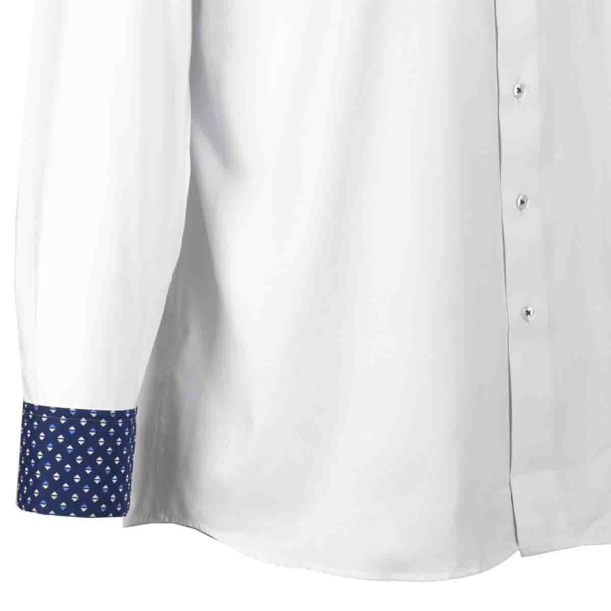 Camisa Color Blanco Bruno Magnani