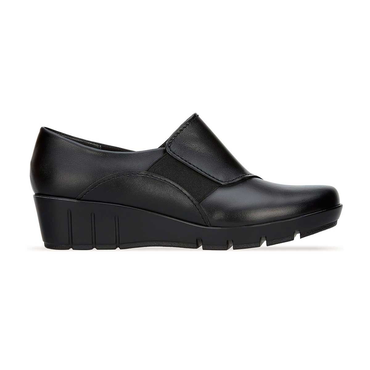 Slip On Liso con Elástico a un Lado y Cuña Andrea