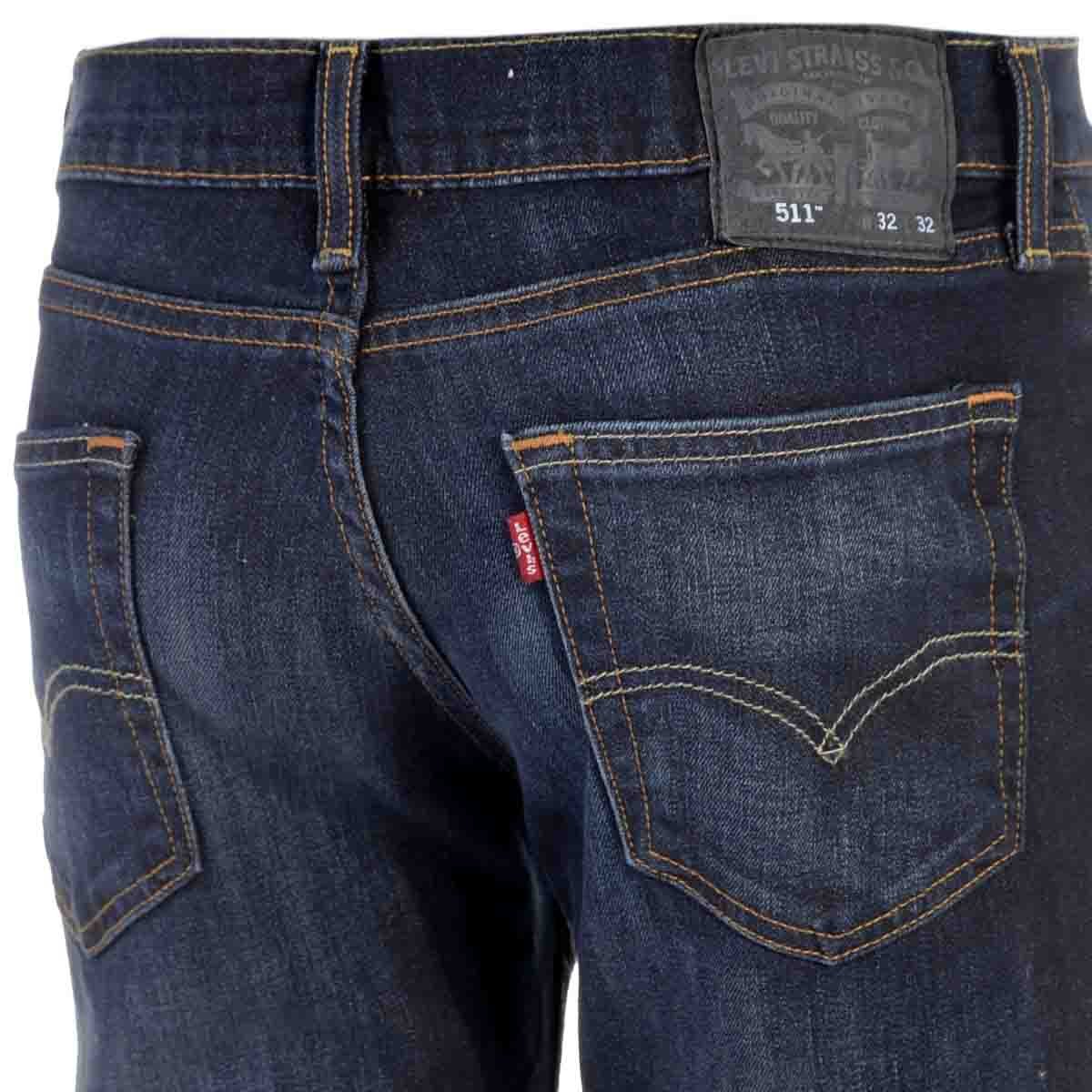 Levi's 511 Slim Fit Jeans Modelo Elo45111390 Talla Plus para Hombre