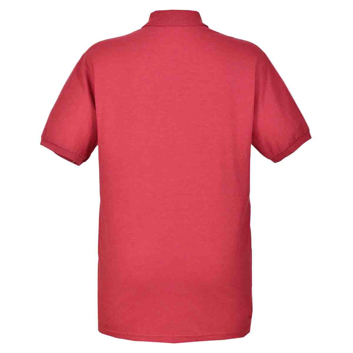 Playera Polo Manga Corta Jaspe Vino Polo Club para Caballero