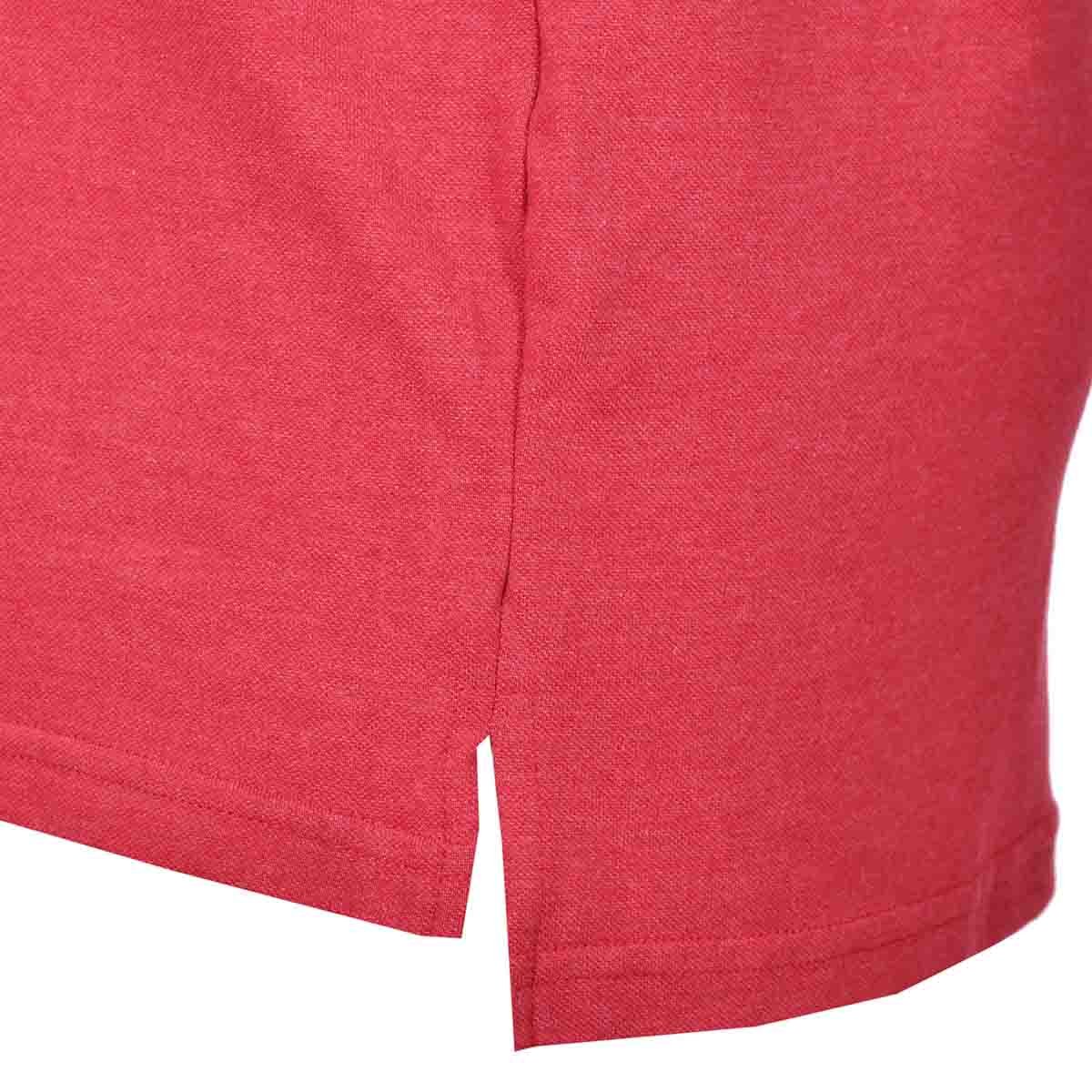 Playera Polo Manga Corta Jaspe Vino Polo Club para Caballero