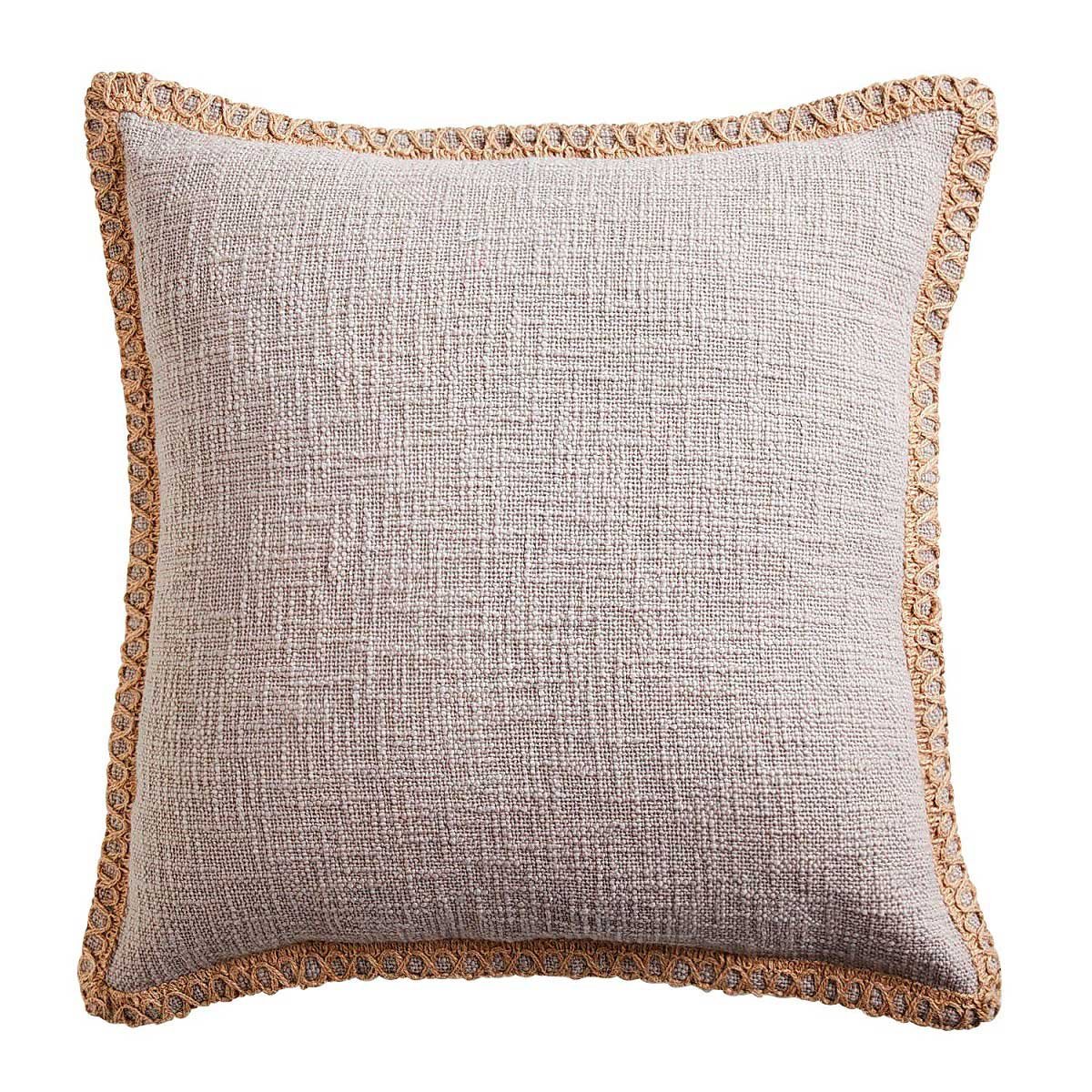 Coj&iacute;n Chunky Jute Grey Pier 1 Imports