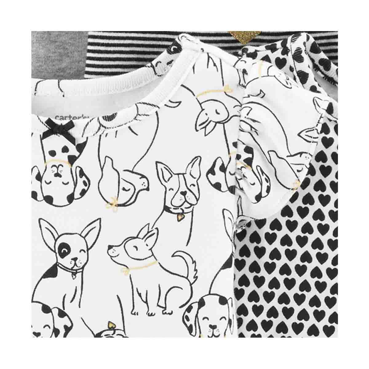 Set de 5 Bodies Multicolor Carters