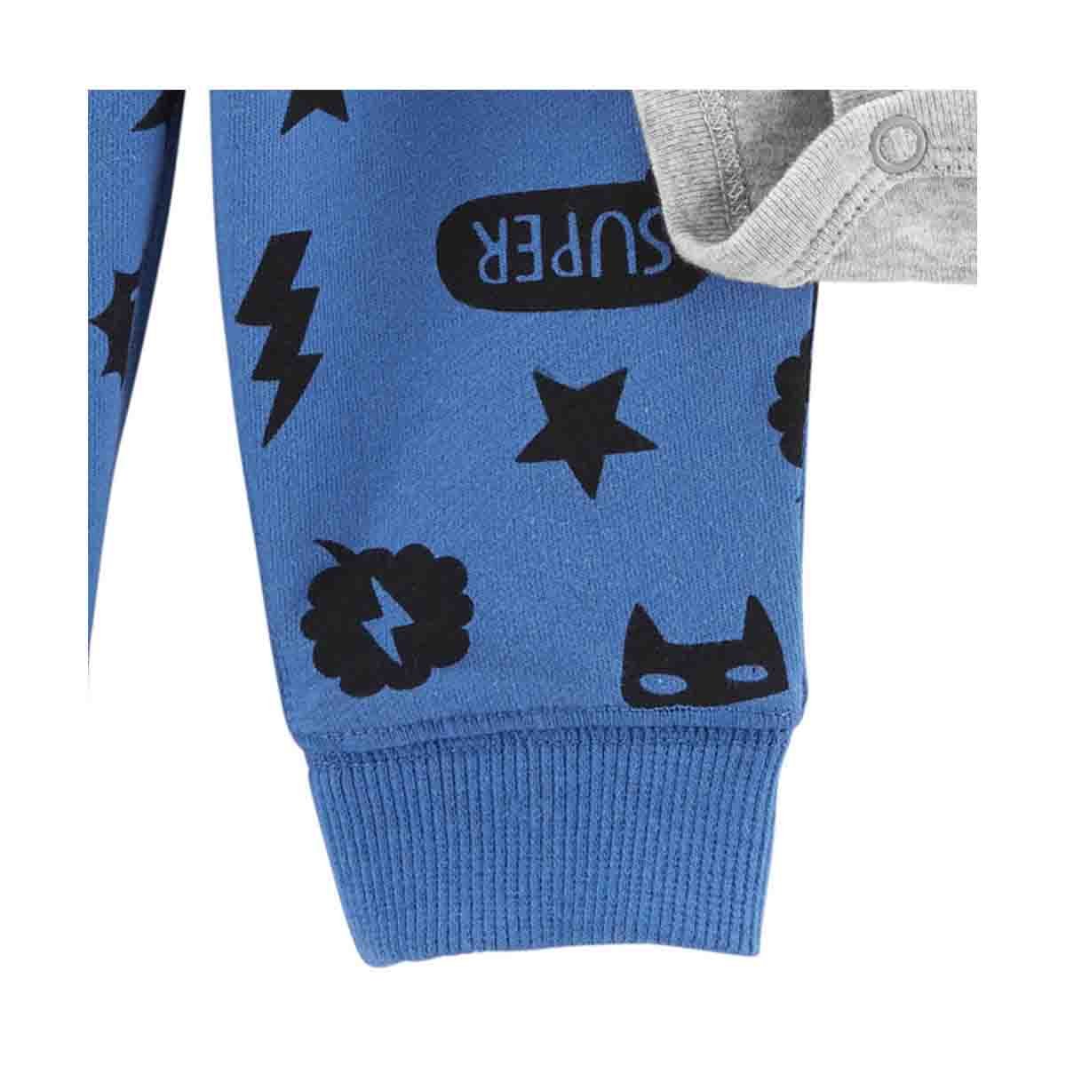 Set de Pantalón Color Azul Combinado Carters