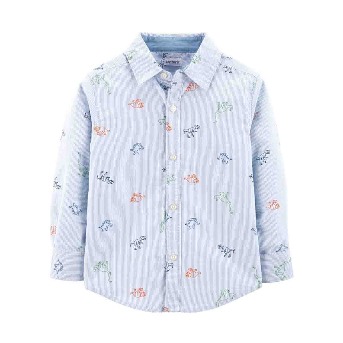 Camisa Color Azul Carters