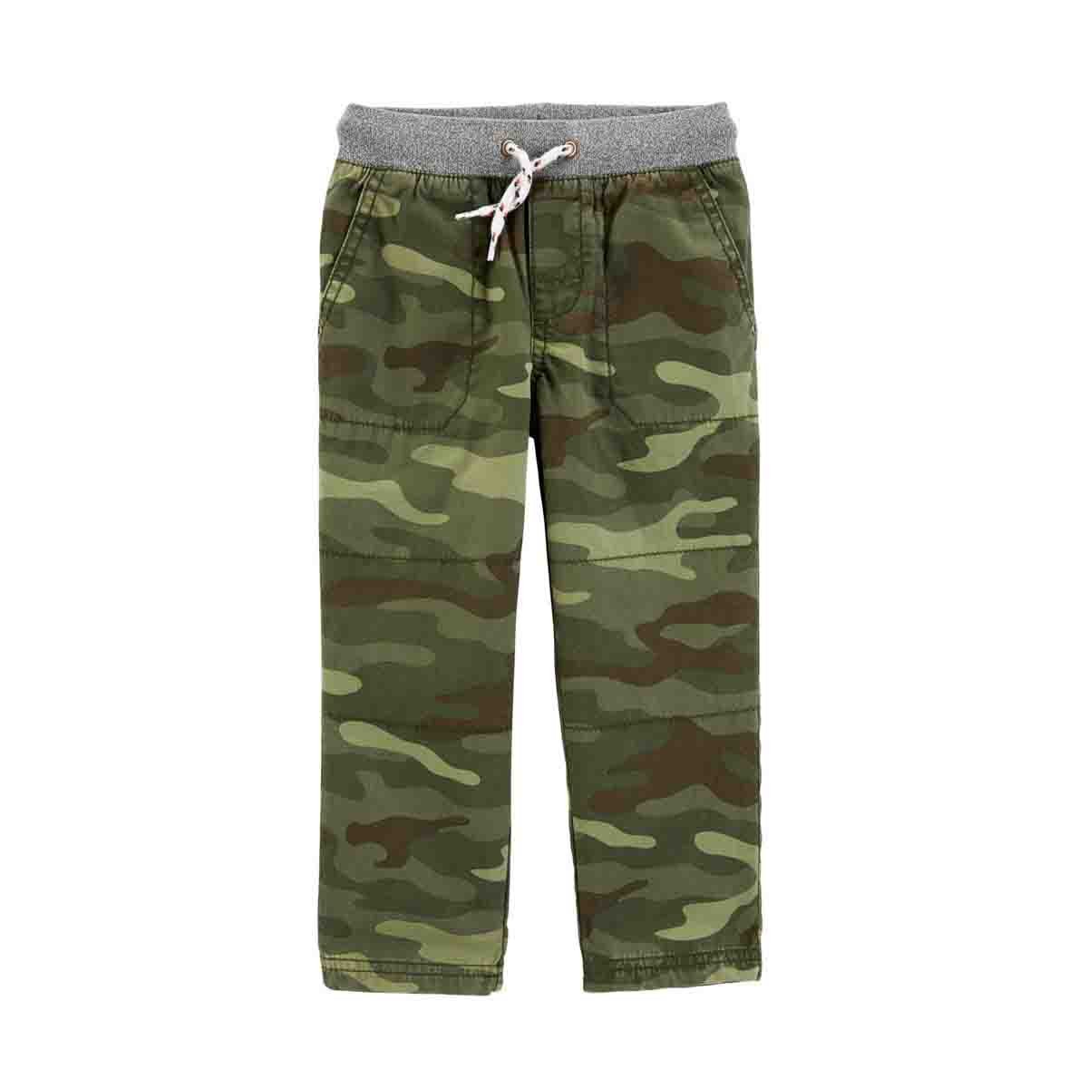 Pantalon Color Verde Camuflaje Carters